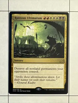 Ruinous Ultimatum Ikoria: Lair of Behemoths Regular - Image 1