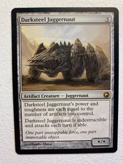MTG 1x Darksteel Juggernaut # 150 Scars of Mirrodin Magic the Gathering x1 NM - Image 1