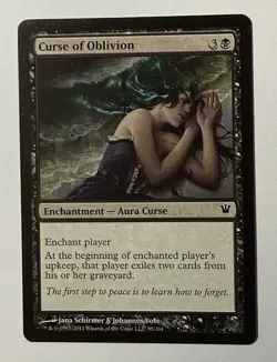 Magic the Gathering MTG Curse of Oblivion (95) Innistrad LP - Image 1