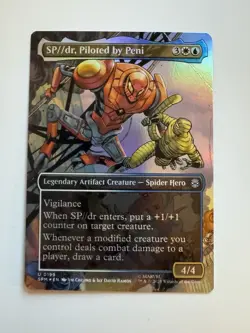 SP dr, Piloted by Peni X1 BORDERLESS FOIL-NM/M- Marvel's Spider-Man - Image 1