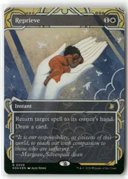 Reprieve 9 Secrets of Strixhaven: Mystical Archive Magic: The Gathering Foil NM - Image 1