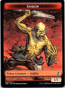 Goblin Token Magic The Gathering Time Spiral Remastered Light Play - Image 1