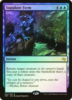 MTG FOIL Supplant Form - Fate Reforged #054 - Image 1