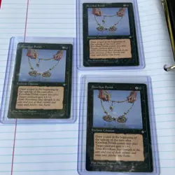 Lot of (3) 1995 MTG Krovikan Fetish Ice Age Magic The Gathering RARE - Image 1