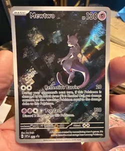 2023 Scarlet & Violet 151 Mewtwo Holo Black Star Promo #SVP EN 052 - Image 1