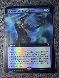Consult the Star Charts (Extended Art) Edge of Eternities MTG - Image 1