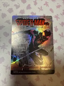 Miles Morales - Ultimate Spider-Man Borderless FOIL 0234 MTG SPM Nm/M *ON HAND* - Image 2