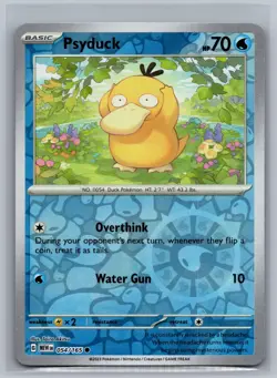 Psyduck 054/165 Common 151 Pokemon Reverse Holo Near Mint - Image 1