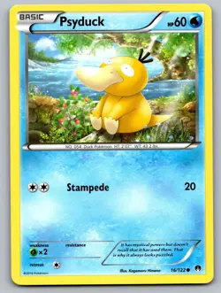Psyduck 16/122 Common BREAKpoint Pokemon Lightly Played - Image 1