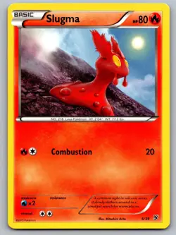 Slugma 6/39 Kalos Starter Set Pokemon Lightly Played - Image 1