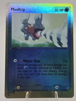 2003 Pokemon Dragon #65/97 Mudkip reverse holo - Image 3