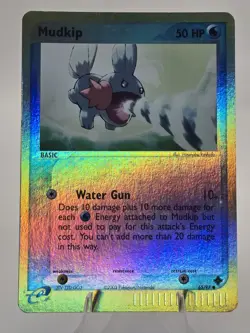 2003 Pokemon Dragon #65/97 Mudkip reverse holo - Image 4