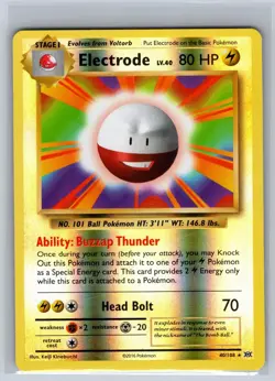 Electrode 40/108 Rare Evolutions Pokemon Reverse Holo Near Mint - Image 1