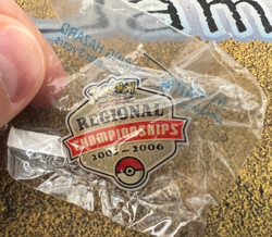 Pokemon Official SEALED Regional Championships 2005 - 2006 Pin!! - Image 1
