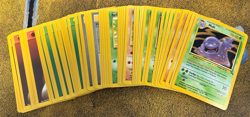 Pokemon COMPLETE IN BOX Fossil Bodyguard Theme Deck! OPENED CIB Grass Fighting - Image 5