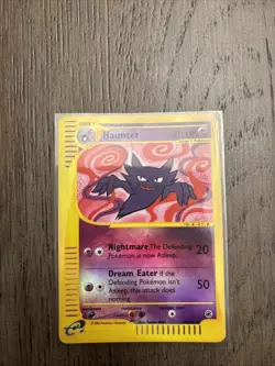 pokemon Ereader Vintage Haunter 80/165 Reverse Holo MP - Image 1