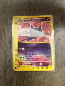 pokemon Ereader Vintage Haunter 80/165 Reverse Holo MP - Image 2