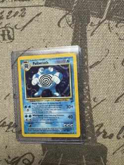 Poliwrath Holo 2nd Edition Base Set 15/130 Pokemon TCG Holo - Image 1