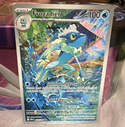 The Pokemon Company Frogadier 089/086 Crimson Invasion Full Art Holo Secret Rare - Image 1