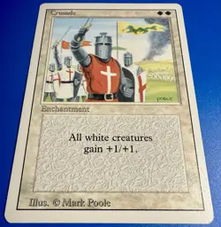 1 BANNED MTG Magic The Gathering Cruzade | Revised Edition 3ED | 1994 | NM - Image 5