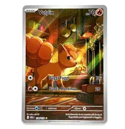 Vulpix 138/132 Rara Full Art Megaevoluzione Carta Pokemon italiana Near Mint - Image 1