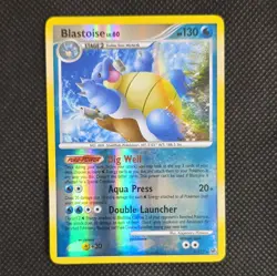 Blastoise 2/127 Platinum Reverse Holo Rare English 130HP 2009 Pokemon TCG - Image 1