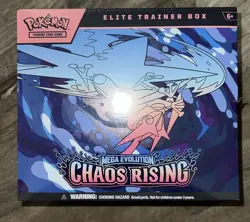 Pokemon Mega Evolution Chaos Rising ETB Elite Trainer Box NEW ***SEE DESCRIPTION - Image 1