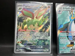 Pokemon Tcg Flygon & Emploleon EX Full Art Bundle Lot Of 2 - Phantasmal Flames - Image 2