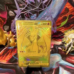 Pokemon Mega Charizard Y EX 294/217 ascended hero’s Secret Rare Holo EN - Image 1