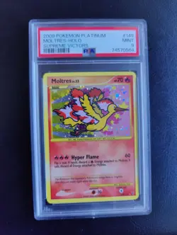 Pokemon Articuno #148 Moltres #149 Zapdos #150 Supreme Victors PSA 9 MINT - Image 4