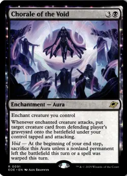 Chorale of the Void - Foil - Edge of Eternities - MTG - Image 1