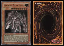Ancient Gear Golem (UTR) TLM-EN006 EURO Ultimate Rare 1st Edition Yu-Gi-Oh - Image 3