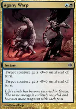 Agony Warp -Foil Light Play MTG Shards of Alara - Image 1