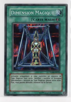 Yugioh FRENCH Magical Dimension TU02-EN003 FR003 Super Rare Lightly Played #1 - Image 1