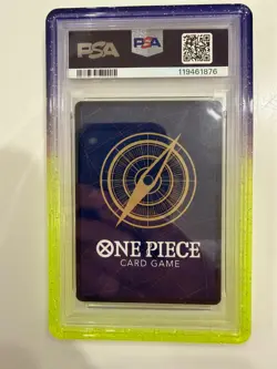 2024 ONE PIECE OP08-TWO LEGENDS TREASURE RARE (TR) #109 MONKEY D. LUFFY PSA 10 - Image 2