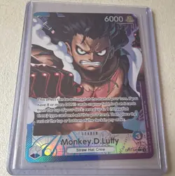 Bandai One Piece Monkey D. Luffy OP11-040 L Leader Alt Art Foil EN 6000 - Image 1