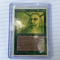 1995 Gaea's Liege - Unlimited - LP - MTG Magic the Gathering - Image 1