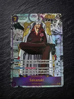 One Piece Sakazuki Leader OP16-065 Alt Art Custom/Fan-Art - Image 1