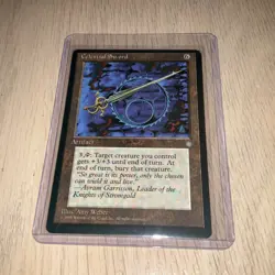 1995 Magic The Gathering MTG Celestial Sword Ice Age RARE Vintage - Image 1