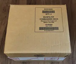 Sealed Case - Magic the Gathering: Fallout Commander Decks MTG Set of 4! - Image 1