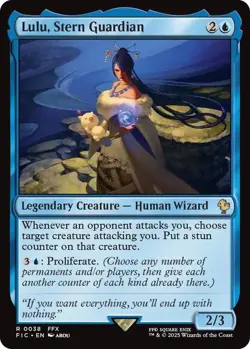 MTG Final Fantasy Commander - Lulu, Stern Guardian - Image 1