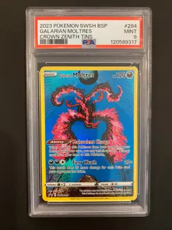 Pokemon Galarian Moltres SWSH284 SWSH: Sword & Shield Promo PSA 9 Mint - Image 1