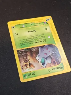 Pokemon TCG Nidoran 81 Skyridge Mint Near Mint (non-holo) - Image 3