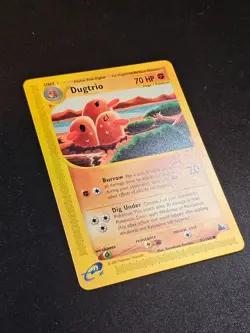 Pokemon TCG Dugtrio 52 Skyridge LP great condition (non-holo) - Image 2