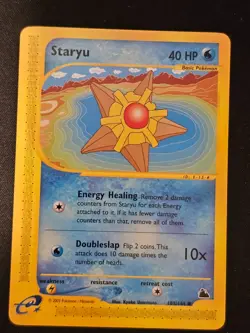Pokemon TCG Staryu 103 Skyridge Mint Near Mint (non-halo) - Image 1
