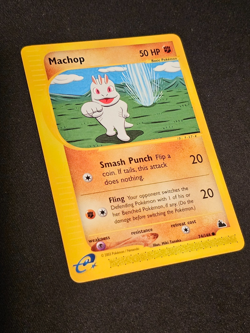 Pokemon TCG Machop 74 Skyridge Mint Near Mint (non-holo) - Image 2