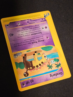 Pokemon TCG Girafarig 58 Skyridge Mint Near Mint (non-holo) - Image 3