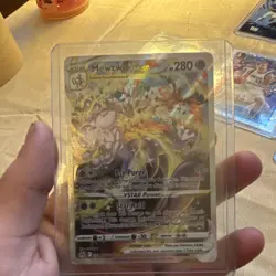 Pokemon Mewtwo VSTAR 31/78 Pokemon GO Ultra Rare Holo Psychic HP 280 - Image 3