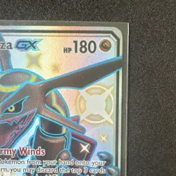 Rayquaza GX (Full Art Promo) 177A/168 Alternate Art Holo English 2019 HP 180 - Image 2