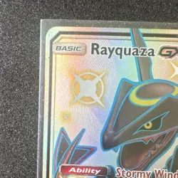 Rayquaza GX (Full Art Promo) 177A/168 Alternate Art Holo English 2019 HP 180 - Image 3